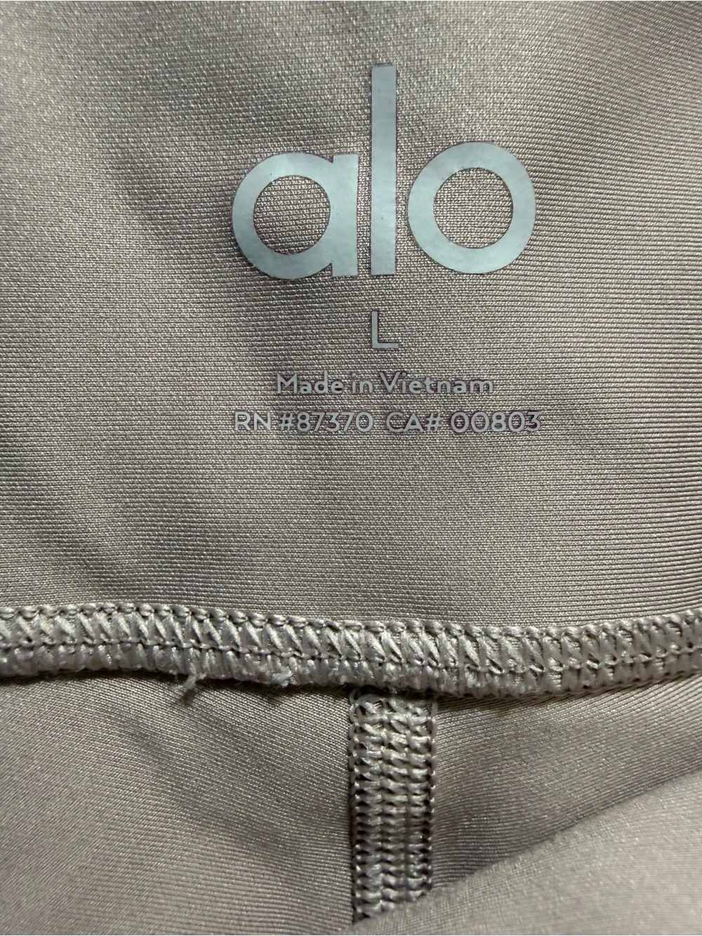 ALO Yoga High-Waist Legging — Taupe Pink